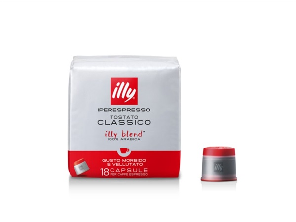 Illycaffe' s.p.a macchina caffè x7.1 bianca+6 confezioni caffè iperespresso  tostato classico+tazzine