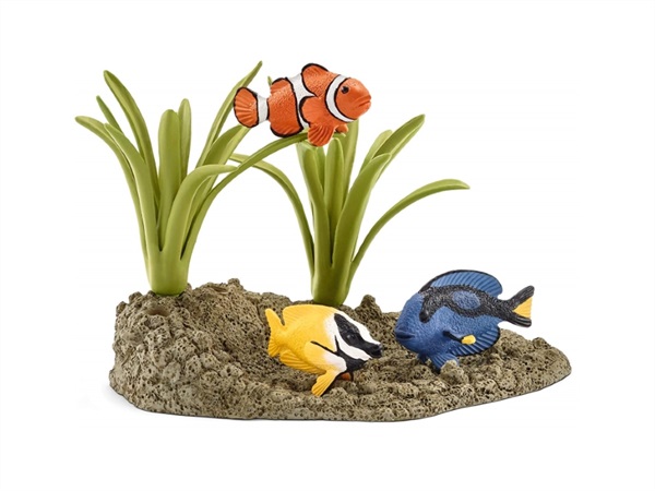 SCHLEICH Barriera corallina con pesci