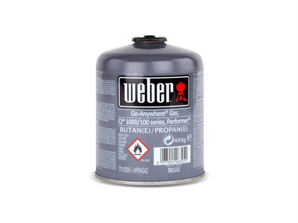 WEBER Cartuccia gas Weber miscela Butano/Propano 445 g - 17846