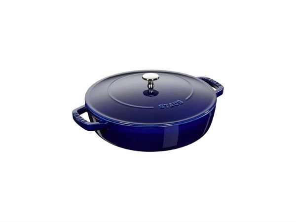 STAUB Tegame chistera blu scuro, ø 28 cm