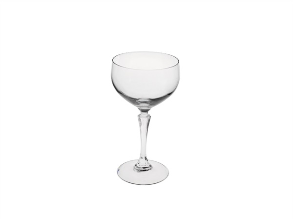 BRANDANI GIFT GROUP S.A.S. Confezione da 6 coppa champagne bacco, crystal glass, Ø 10x20h cm