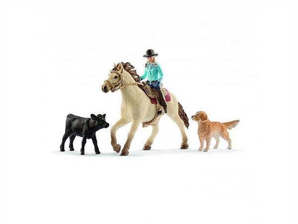 SCHLEICH Equitazione americana