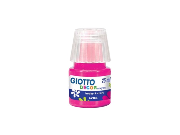 GIOTTO Tempera acrilica, magenta, 25 ml