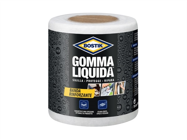Bostik GOMMA LIQUIDA Impermeabilizzante - Tanica 5 litri