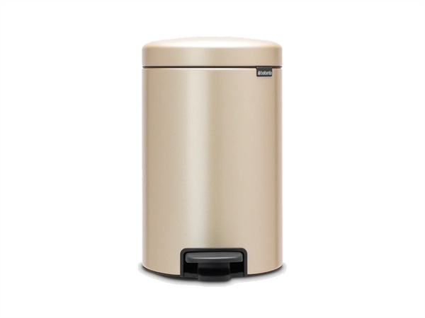 BRABANTIA Newicon a pedale pattumiera 12 litri - champagne