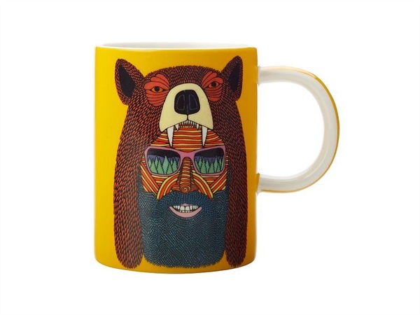 MAXWELL & WILLIAMS Mulga the Artist Mug 450ML Bear Man