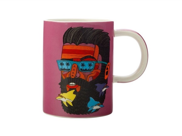 MAXWELL & WILLIAMS Mulga the Artist Mug 450ML Dolphin Man