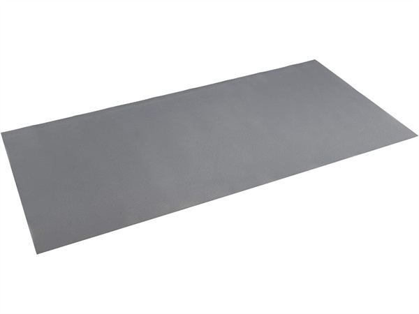 WENKO Tappetino protettivo antiscivolo 60 x 12 cm grigio