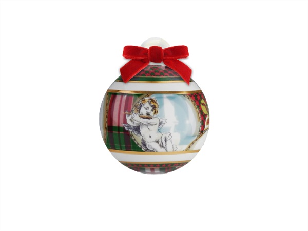 BACI MILANO xmas tartan - palla di natale Ø 9 cm