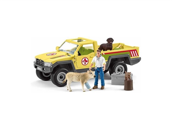 SCHLEICH Pick up del veterinario