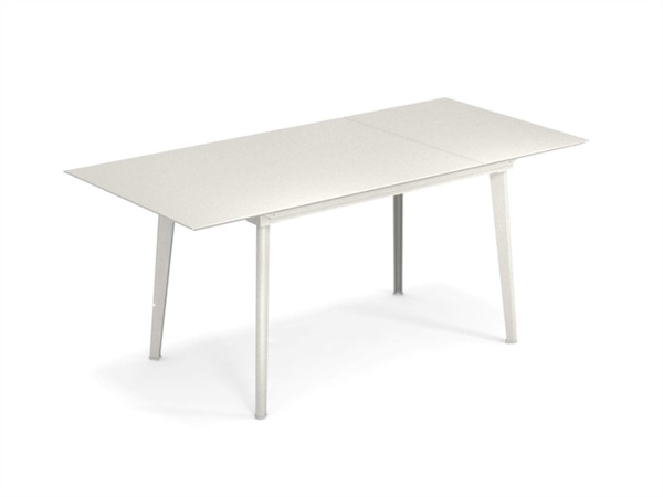 EMU Plus4, Tavolo allungabile Balcony 120+52 x 80 x 76 cm bianco