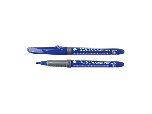 TRATTO Marcatore penna ohp fine, blu