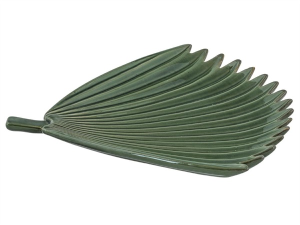 VILLA ALTACHIARA Foglie, svuotatasche palma verde 30,7x30 cm - 9401