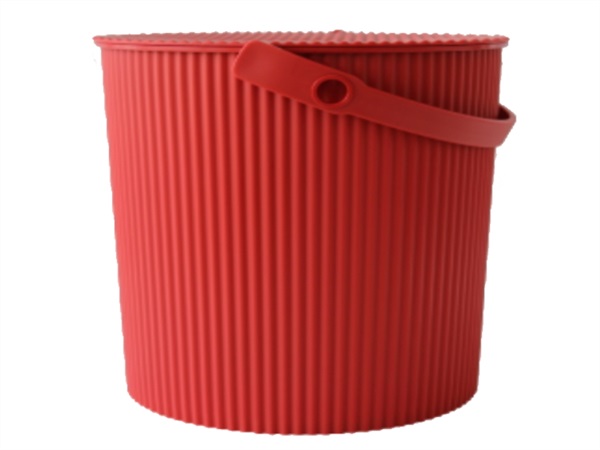 HACHIMAN Omnioutil, bucket large, rosso
