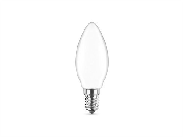 NOVA LINE Oliva a led opale a filamento E14 - 6W - 4000K - 720lm