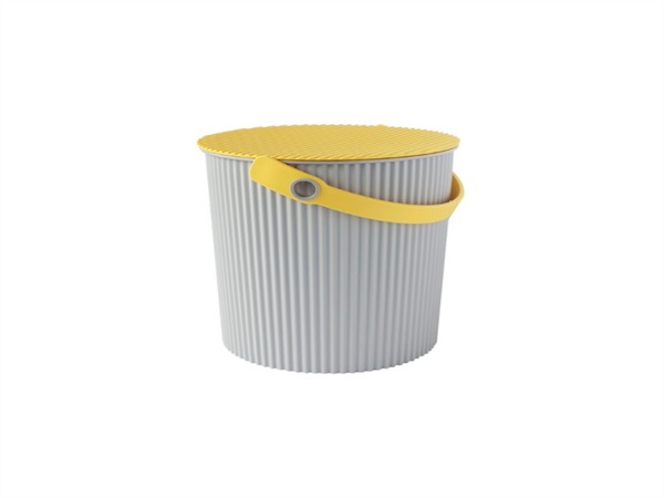 HACHIMAN Fraichair, bucket mini, grigio/giallo