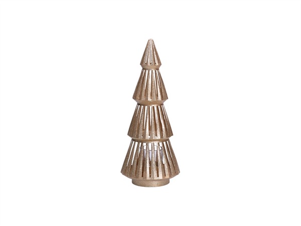 RITUALI DOMESTICI Conoro, albero porta t-light oro, metallo