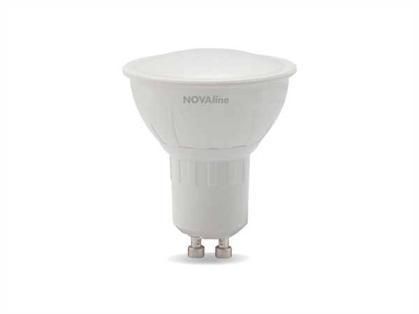 NOVA LINE Spot led 4w - GU10 - 320 lm - 3000 k - angolo 100^