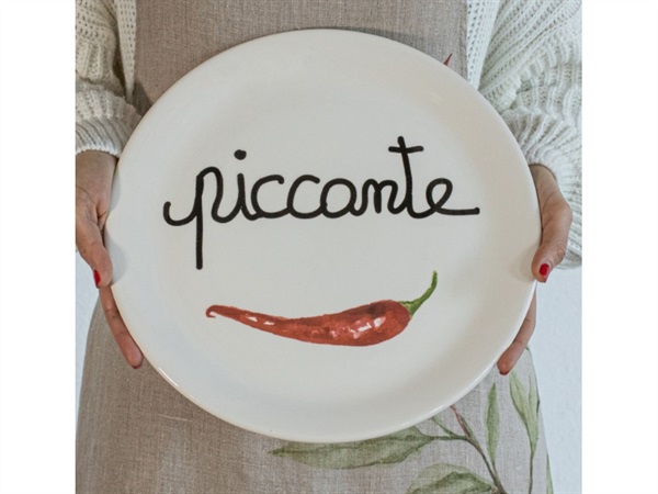 SIMPLE DAY LIVING & LIFESTYLE Piatto pizza, piccante 31 cm