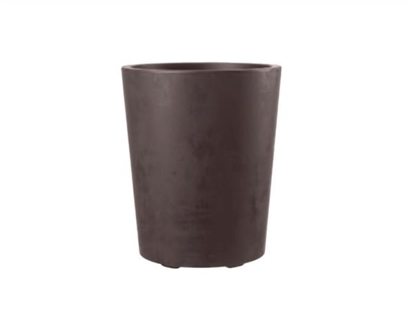 DEROMA Millennium Vaso brownstone con riserva d'acqua, Ø 44 x H 53 cm