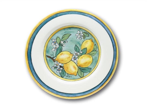SATURNIA Lemon, linea ischia, piatto piano 28 cm