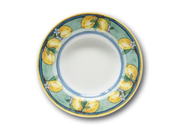 SATURNIA Lemon, linea napoli, piatto pasta bowl liscio 26,5 cm