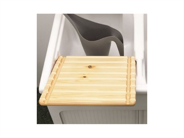 COLAVENE SPA Tavola lavapanni per lavacril, domestica in legno massello. 60x60cm. COD. 330065