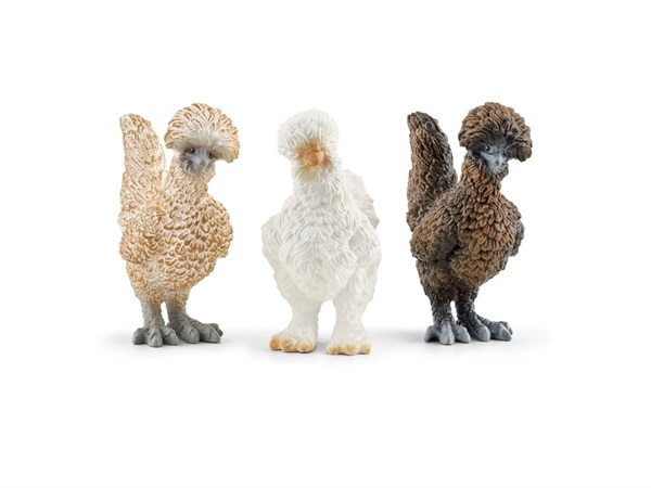 SCHLEICH Famiglia di galline