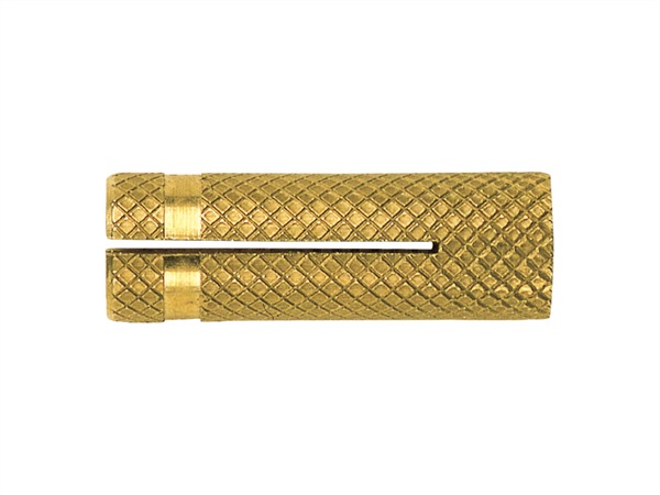 FISCHER Tassello femmina in ottone con filettatura metrica interna, 12x40 mm