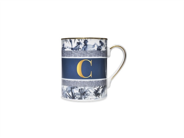 BACI MILANO Alphabet - mug lettera c