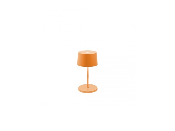 ZAFFERANO S.R.L. Olivia mini pro lampada da tavolo ricaricabile di zafferano - Arancio