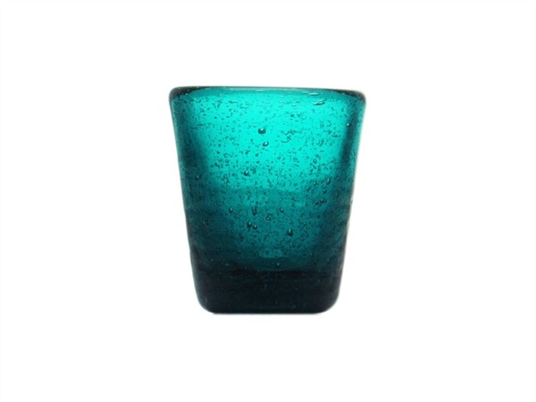 MEMENTO Memento glass (vetro) bicchiere shot - petrol