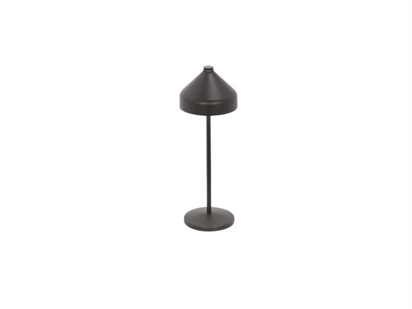 ZAFFERANO S.R.L. Amelie pro, lampada da tavolo ricaricabile - nero
