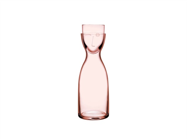 NUDE GLASS Mr & Mrs, set acqua notte rosa 700 cc
