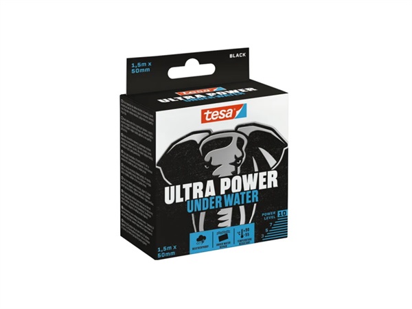 TESA Nastro ultra power, m1,5x5cn, nero