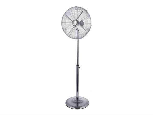 CFG S.P.A. CROMO 45 - VENTILATORE DA TERRA IN METALLO, Ø45CM