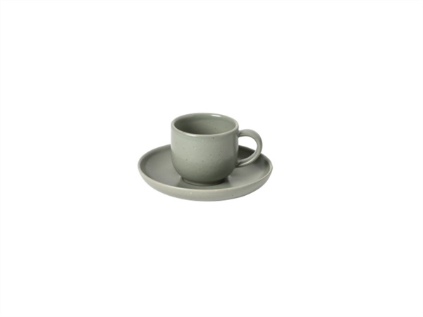 CASAFINA Pacifica artichoke, tazza da caffè con piattino 0,7 lt