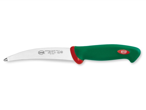 COLTELLERIE SANELLI Premana, COLTELLO SVENTRARE CURVO 15 CM