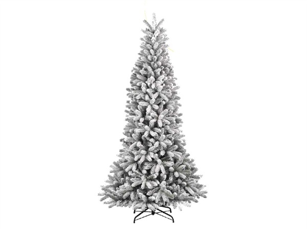 FLORA S.R.L. Montecarlo floccato, albero di natale - 180 cm