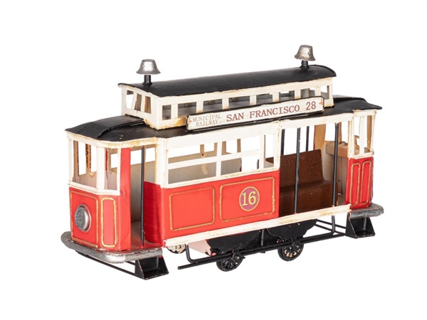 BIZZOTTO Decorazione Kiley tram rosso