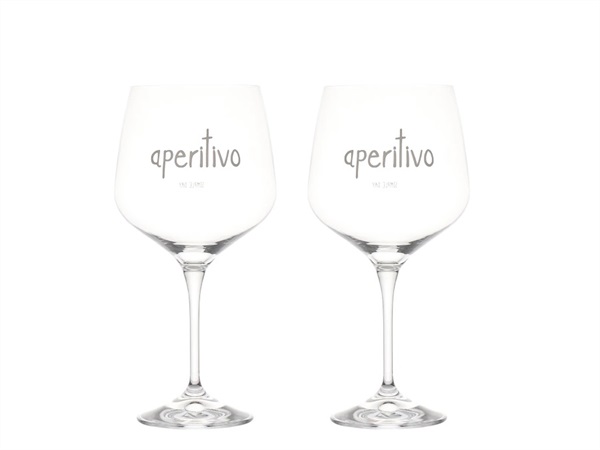 SIMPLE DAY LIVING & LIFESTYLE Set 2 calici cocktail Aperitivo, 82cl