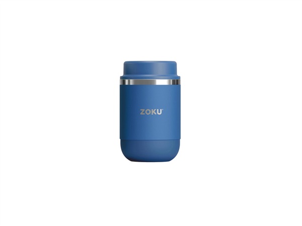 ZOKU Portavivande in acciaio inossidabile da 460 ml - blue