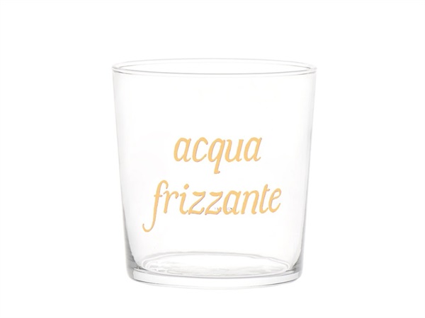 SIMPLE DAY LIVING & LIFESTYLE Bicchiere acqua frizzante oro, 35 cl