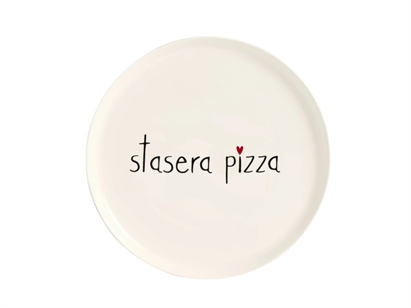 SIMPLE DAY LIVING & LIFESTYLE Piatto pizza Stasera pizza, Ø31,5 cm