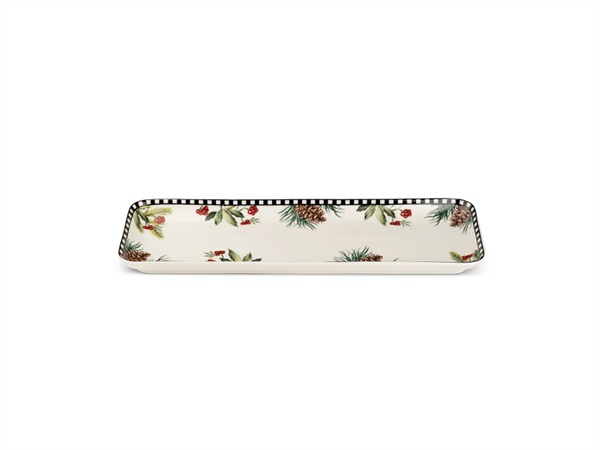 EGAN Piatto torrone natale, 33x11 cm