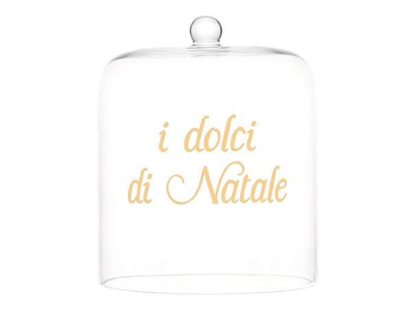 SIMPLE DAY LIVING & LIFESTYLE Campana I dolci di Natale oro, Ø24,5 cm