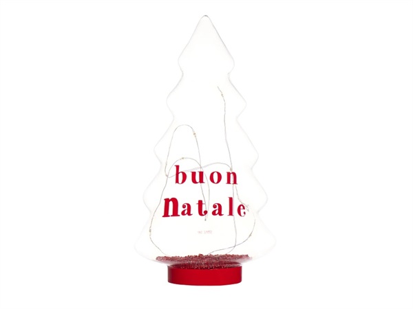 SIMPLE DAY LIVING & LIFESTYLE Albero Buon Natale - grande rosso