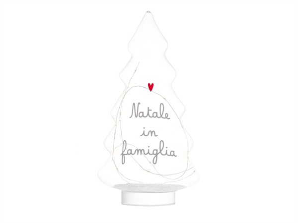 SIMPLE DAY LIVING & LIFESTYLE Albero Natale in famiglia - grande bianco