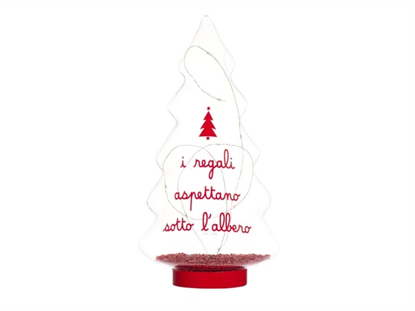 SIMPLE DAY LIVING & LIFESTYLE Albero I regali aspettano sotto l'albero - grande rosso