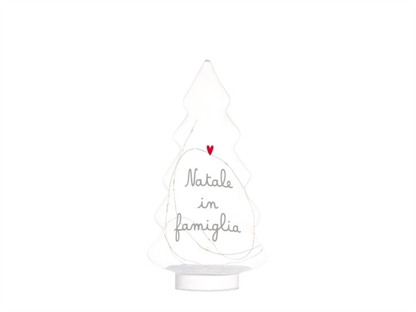 SIMPLE DAY LIVING & LIFESTYLE Albero Natale in famiglia - piccolo bianco